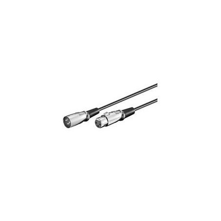 MicroConnect XLR Connection Cable 20 Meter - High-Quality Audio Transmission, Durable & Reliable (Model: XLRMF20)